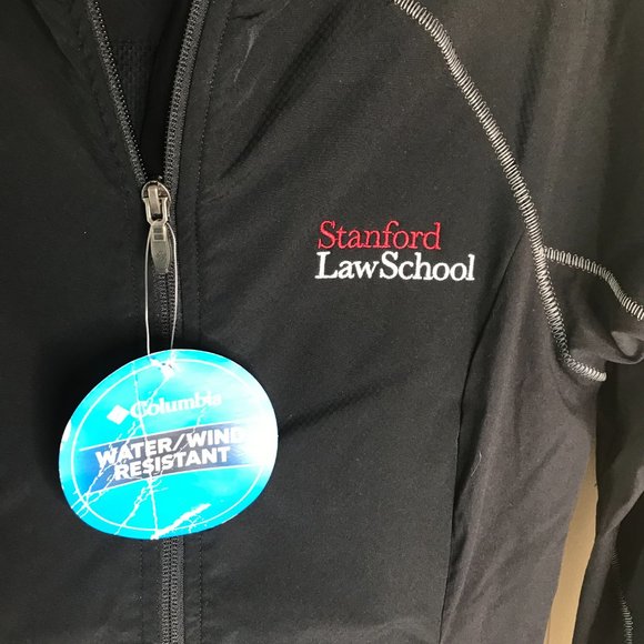 NWT Columbia Women's Sweet As Softshell Stanford Law School Jacket Black~ Size S - Picture 3 of 10